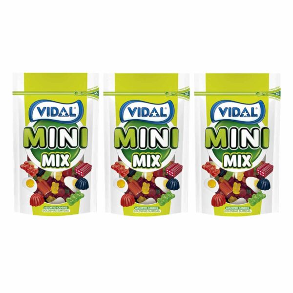 Guminukai VIDAL Doypack Mini Mix, 3x180 g