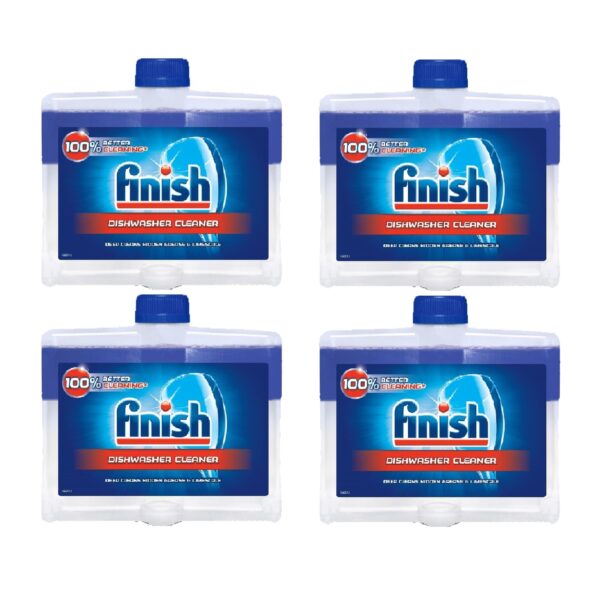 Indaplovių nuosėdų valiklis FINISH Cleaner, 4 x 250 ml