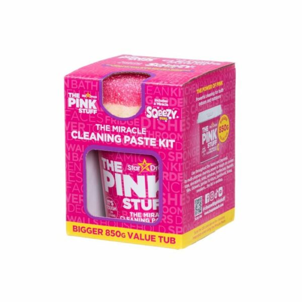 Universalus valiklis ir kempinėlė THE PINK STUFF Miracle kit, 850 g