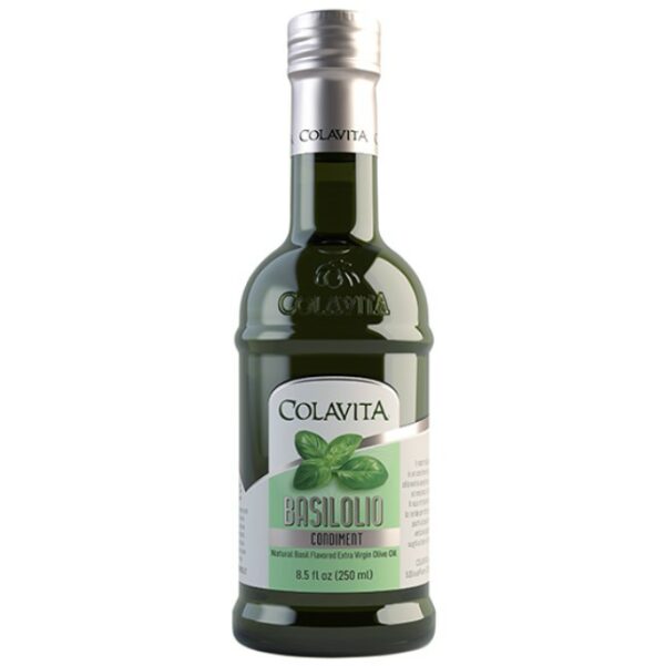 Aromatizuotas alyvuogių aliejus COLAVITA Basilolio su baziliku, 250 ml