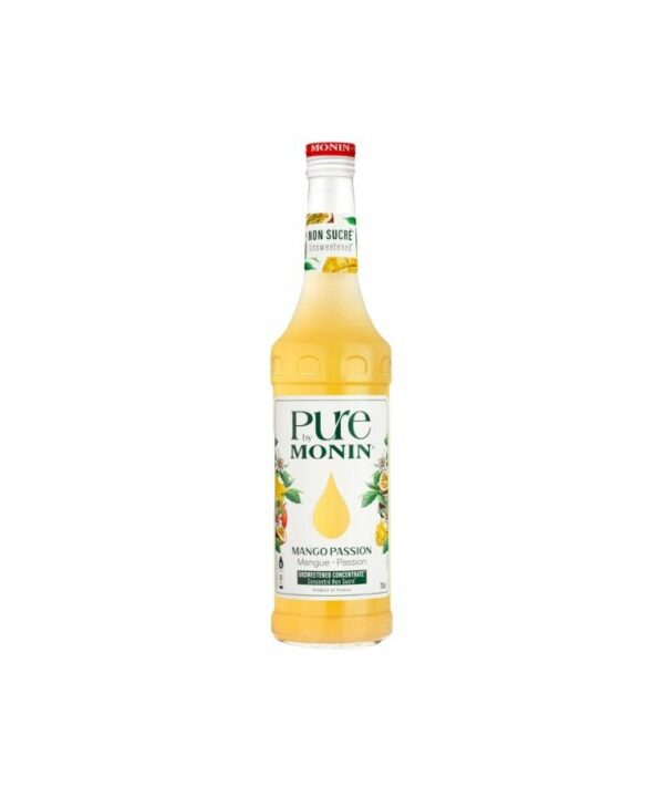 MONIN PURE Mangų-pasiflorų koncentratas, 0,7 l