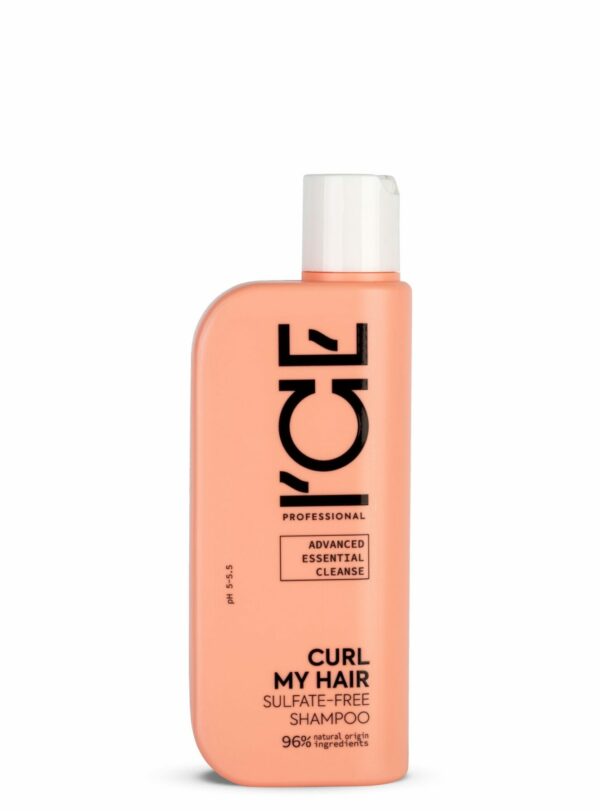 Šampūnas be sulfatų ICE Professional Curl My Hair garbanotiems plaukams, 250 ml