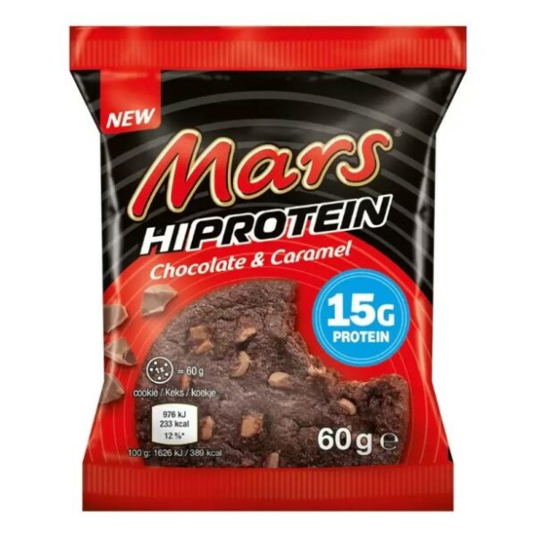 Baltyminis sausainis MARS Hi Protein Chocolate & Caramel, 60 g