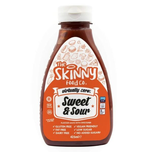 Padažas SKINNY Foods Sweet & Sour, 425 ml