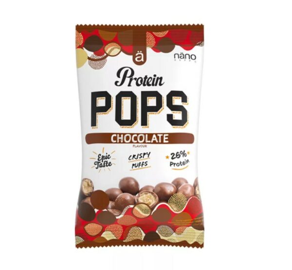 Baltyminiai rutuliukai NANOSUPPS Pops Chocolate, 38 g