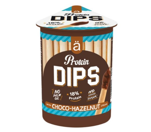 Baltyminės lazdelės NANOSUPPS Dips Choco-Hazelnut, 52 g