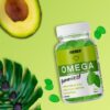 Vitaminų guminukai WEIDER Lime Omega + Chia + Linų sėmenų aliejus, 50 vnt. - Image 2